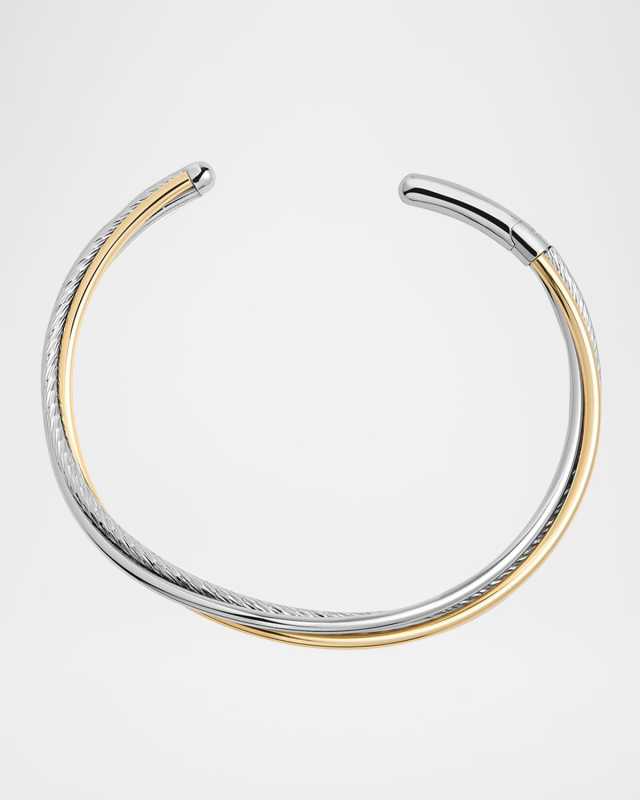 Odell Two-Tone Collar Necklace